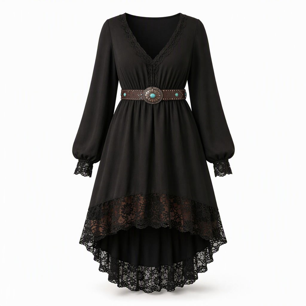 ⏳Liquidation totale⏳Robe classique pour femme, portée au quotidien