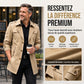 ⏳Liquidation totale⏳Trench-coat d'affaires mi-long pour homme