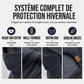 ⏳Liquidation totale⏳Bonnet thermique d'hiver pour femme avec masque facial intégré