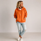 ⏳Liquidation totale⏳Hoodie oversize à cordon de serrage pour femme