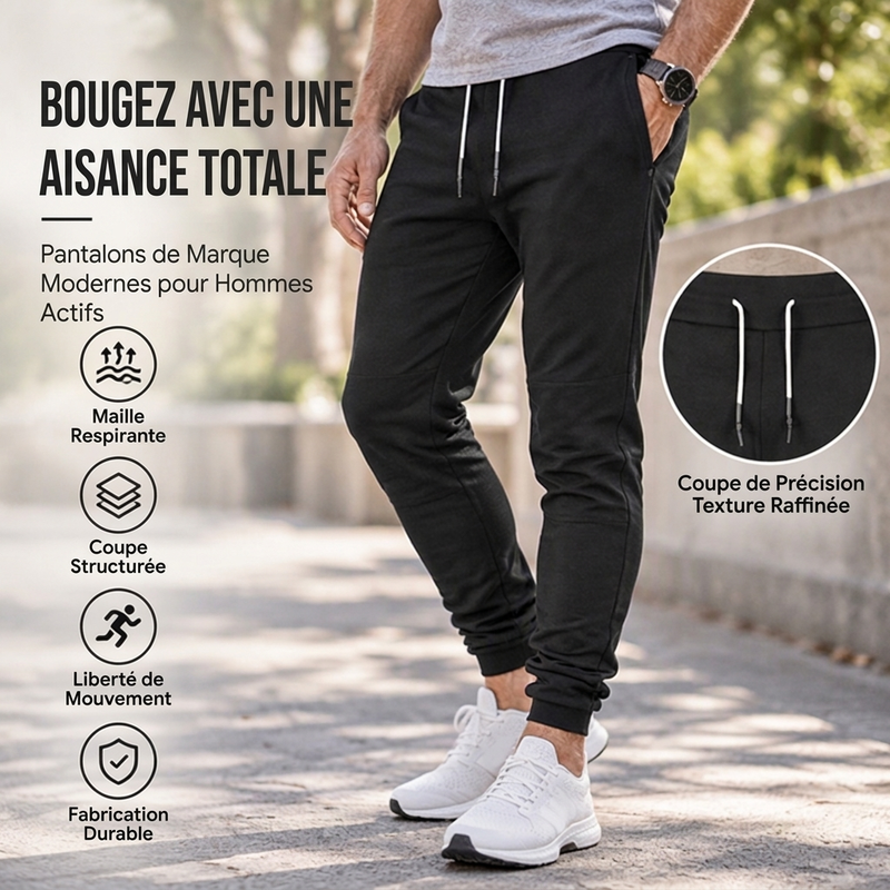 💖Soldes ! Prix cassés💖Joggers décontractés de sport pour hommes, coupe slim