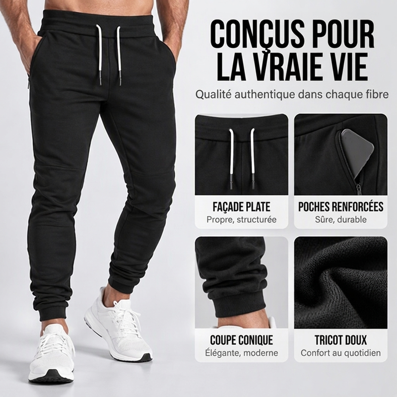💖Soldes ! Prix cassés💖Joggers décontractés de sport pour hommes, coupe slim