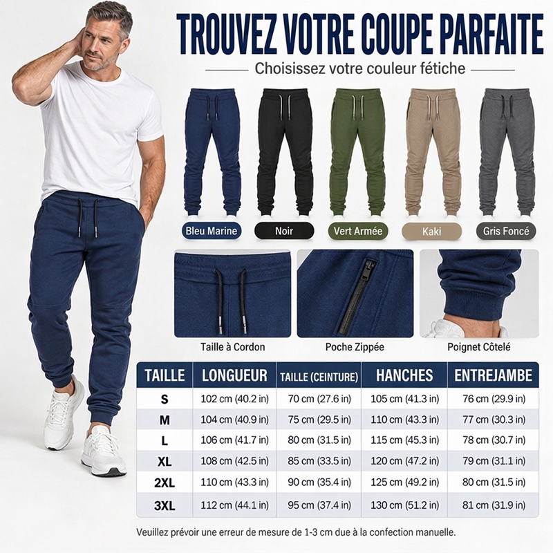 💖Soldes ! Prix cassés💖Joggers décontractés de sport pour hommes, coupe slim