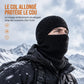 Cagoule tricotée chaude pour homme, bonnet d'hiver coupe-vent et masque facial pour temps froid