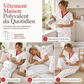 Ensemble de pyjama imprimé pour femme, haut à manches courtes et pantalon long, vêtement de détente confortable et élastique
