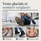 Bottes de neige pour femmes, douces, confortables et antidérapantes, avec une coupe large