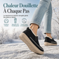 Bottes de neige pour femmes, douces, confortables et antidérapantes, avec une coupe large