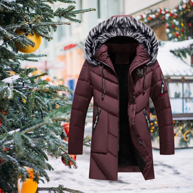 ✨ Ce blouson long à capuche pour homme tient chaud quand il fait froid — et c’est une idée cadeau qui plaît 🎁