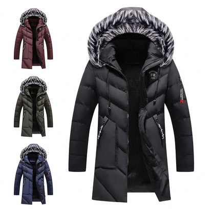 ✨ Ce blouson long à capuche pour homme tient chaud quand il fait froid — et c’est une idée cadeau qui plaît 🎁