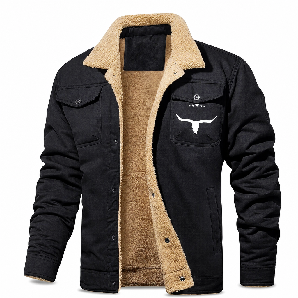 ✨ Veste cargo pour homme décontractée avec doublure en peluche : le bon réflexe au quotidien 🧥