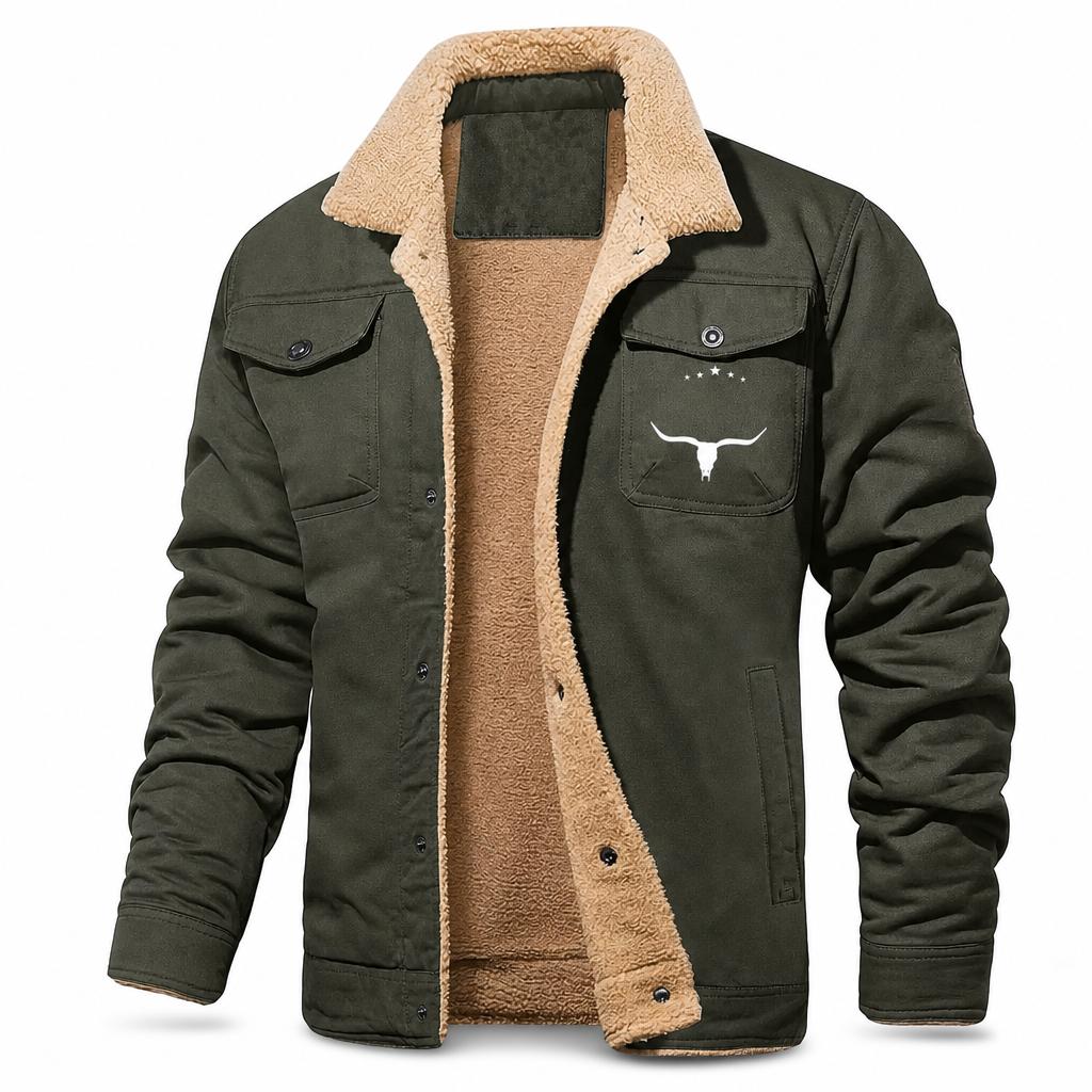 ✨ Veste cargo pour homme décontractée avec doublure en peluche : le bon réflexe au quotidien 🧥