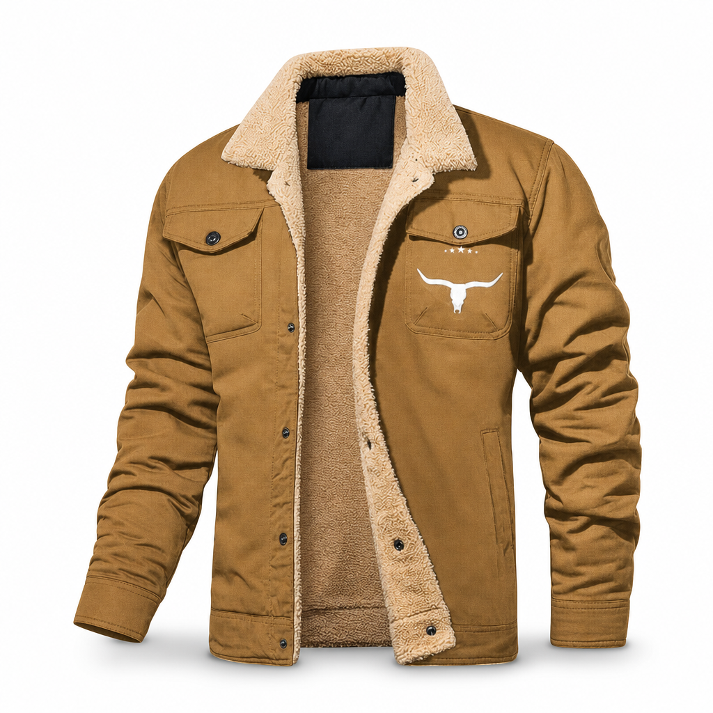 ✨ Veste cargo pour homme décontractée avec doublure en peluche : le bon réflexe au quotidien 🧥