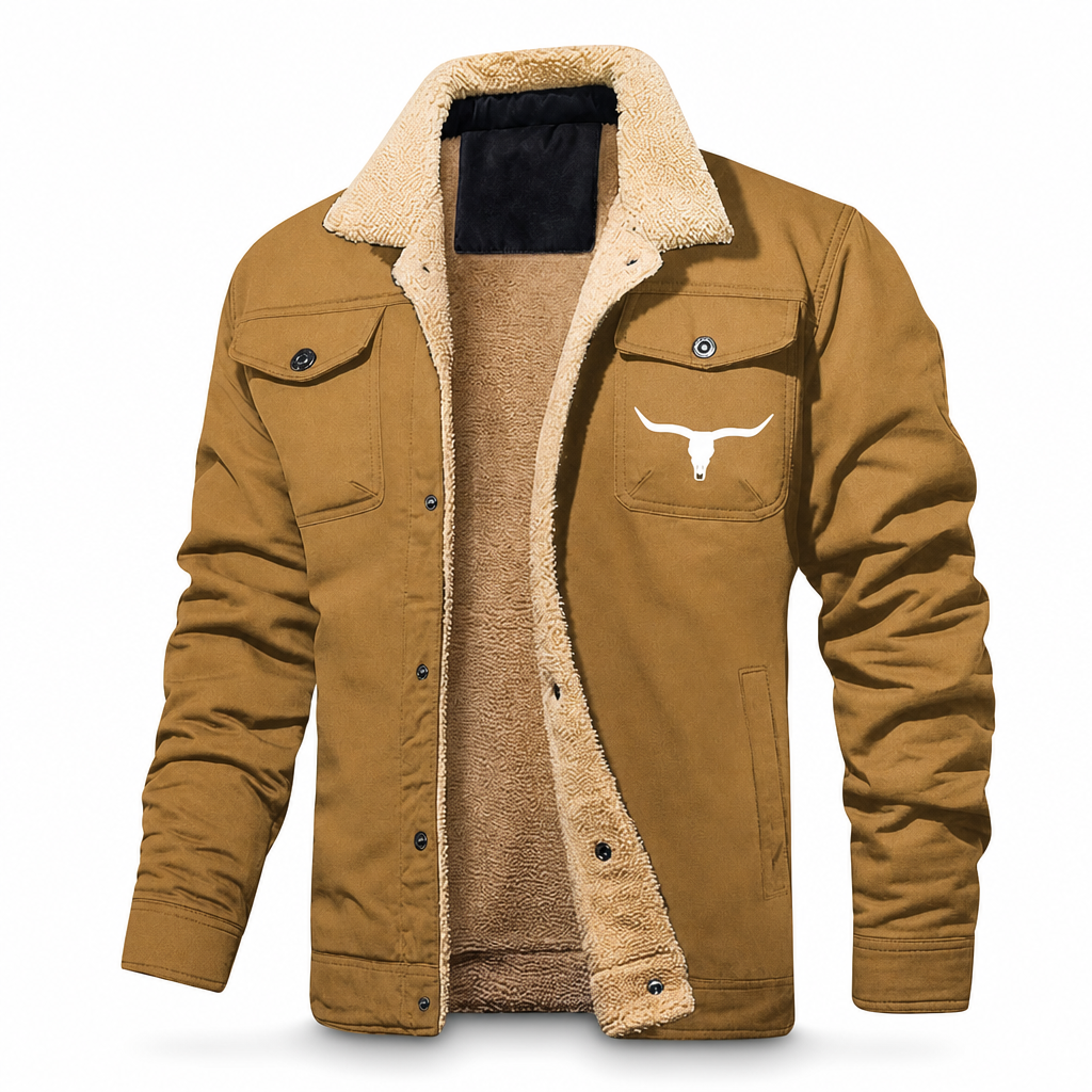 ✨ Veste cargo pour homme décontractée avec doublure en peluche : le bon réflexe au quotidien 🧥