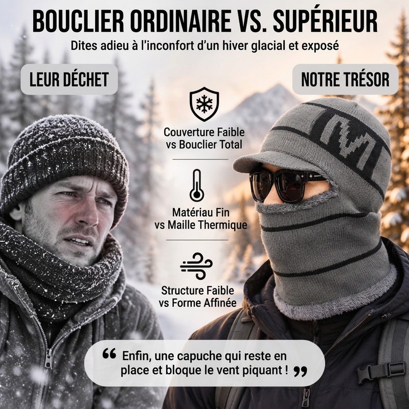 ✨ Bonnet tricoté homme, chaud pour l’hiver — va avec tout ❄️