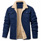 ✨ Veste cargo pour homme décontractée avec doublure en peluche : le bon réflexe au quotidien 🧥