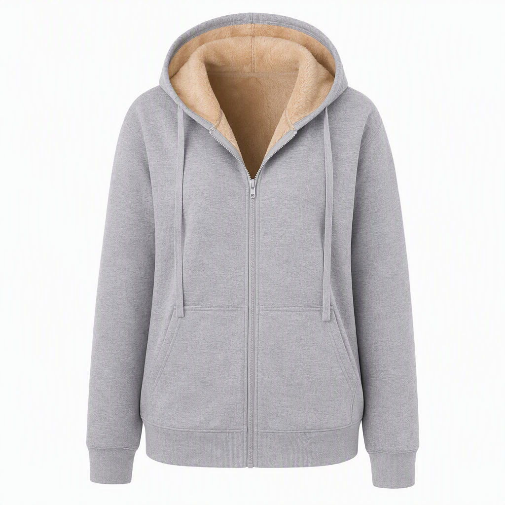 Sweat-shirt à capuche en polaire chaud pour femme, idéal pour l'hiver🥠LIVRAISON GRATUITE