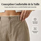 ✨ Pantalon femme larges jambes décontracté — taille élastique, poches profondes 👖