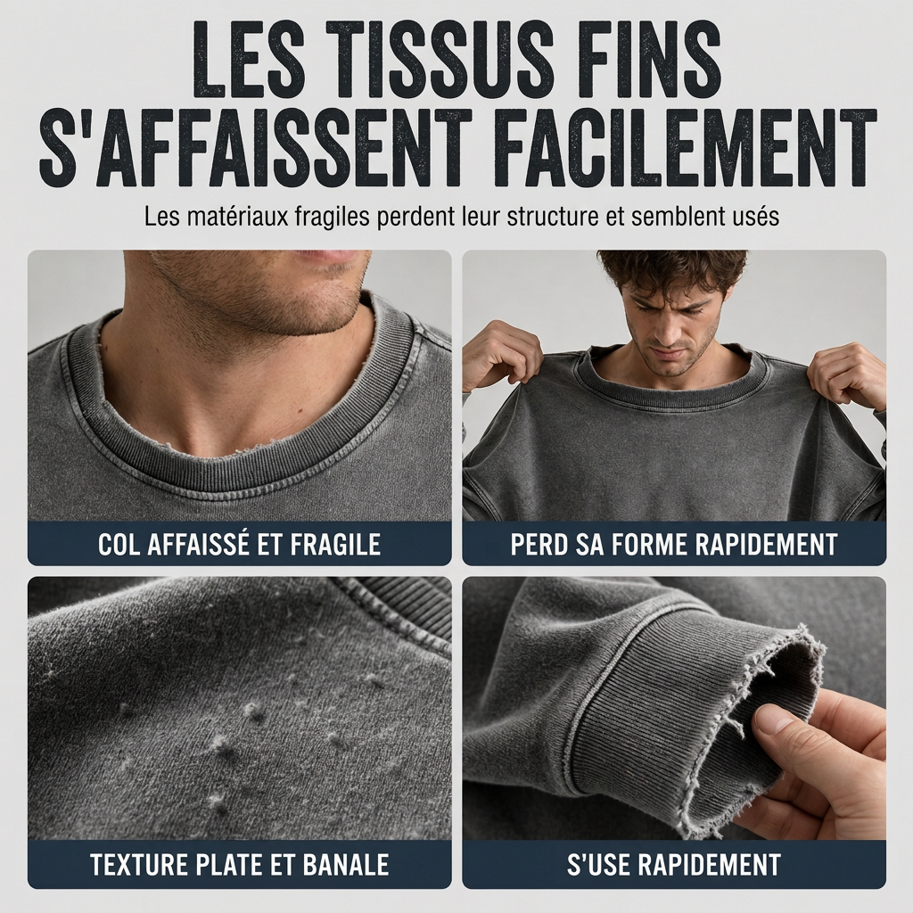 ✨ Ce sweat décontracté vintage oversize pour homme joue la carte cool sans effort 👕