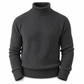 ✨ Envie d’un pull col roulé en maille ajustée pour homme ? Col structuré et coupe ajustée, facile à porter 🧶