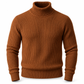 ✨ Envie d’un pull col roulé en maille ajustée pour homme ? Col structuré et coupe ajustée, facile à porter 🧶