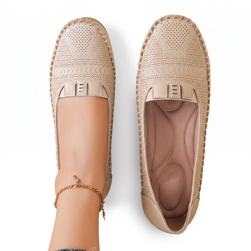 ✨ Ces chaussures plates femme sont faciles à enfiler et respirantes, parfaites pour tous les jours 🥿