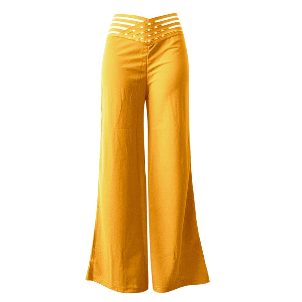 ✨ Pantalon large décontracté à taille haute pour femme, jambe large : facile à porter au quotidien 👖