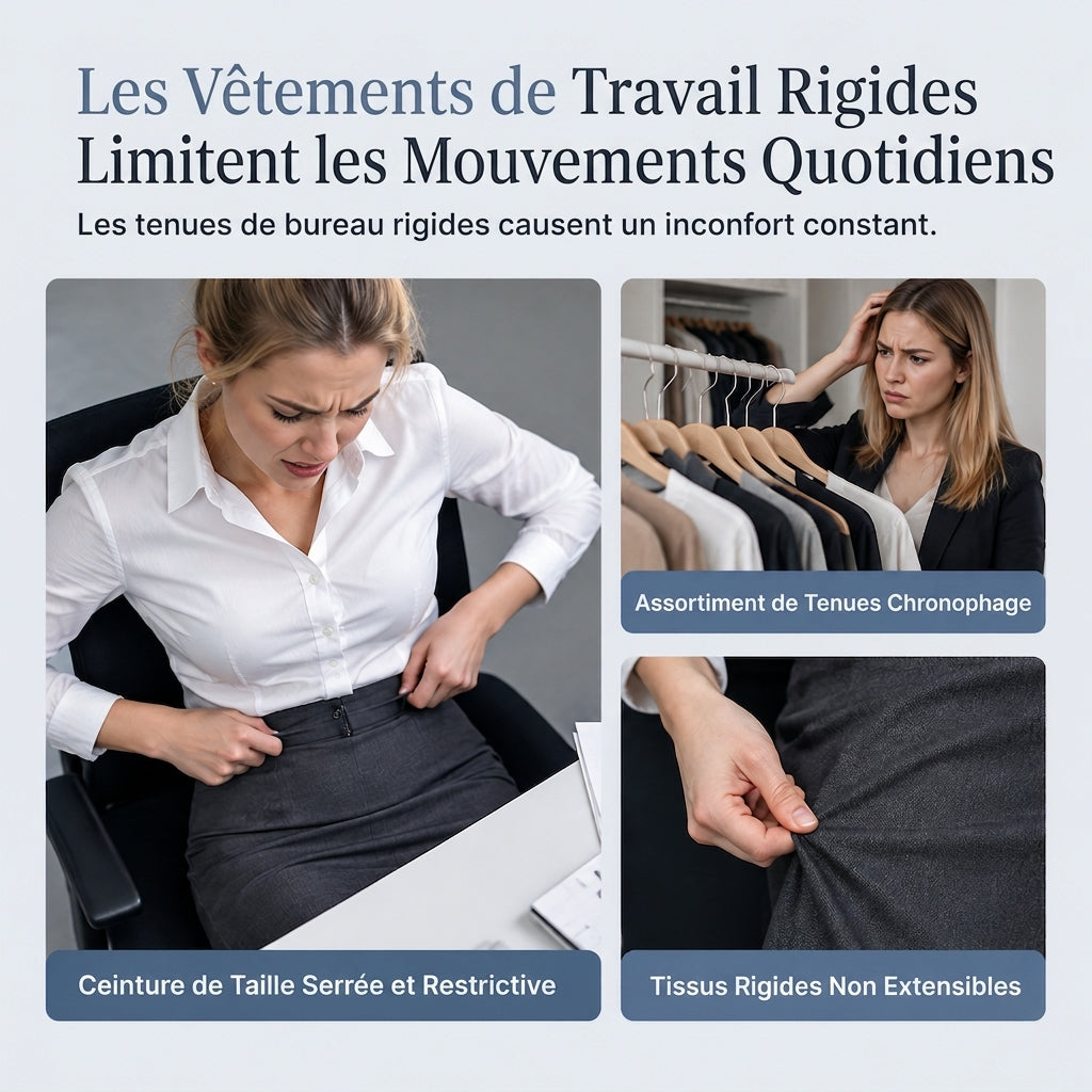 ✨ Ensemble deux pièces pour femme : haut à manches longues et pantalon large, à porter au bureau en automne-hiver 🍂