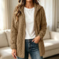 ✨ Manteau cardigan à capuche pelucheuse pour femme, décontracté : facile à porter au quotidien 🧥