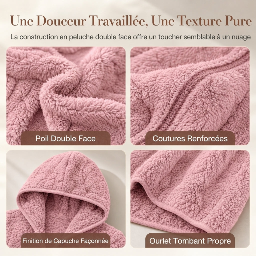 ✨ Manteau cardigan à capuche pelucheuse pour femme, décontracté : facile à porter au quotidien 🧥