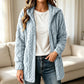 ✨ Manteau cardigan à capuche pelucheuse pour femme, décontracté : facile à porter au quotidien 🧥