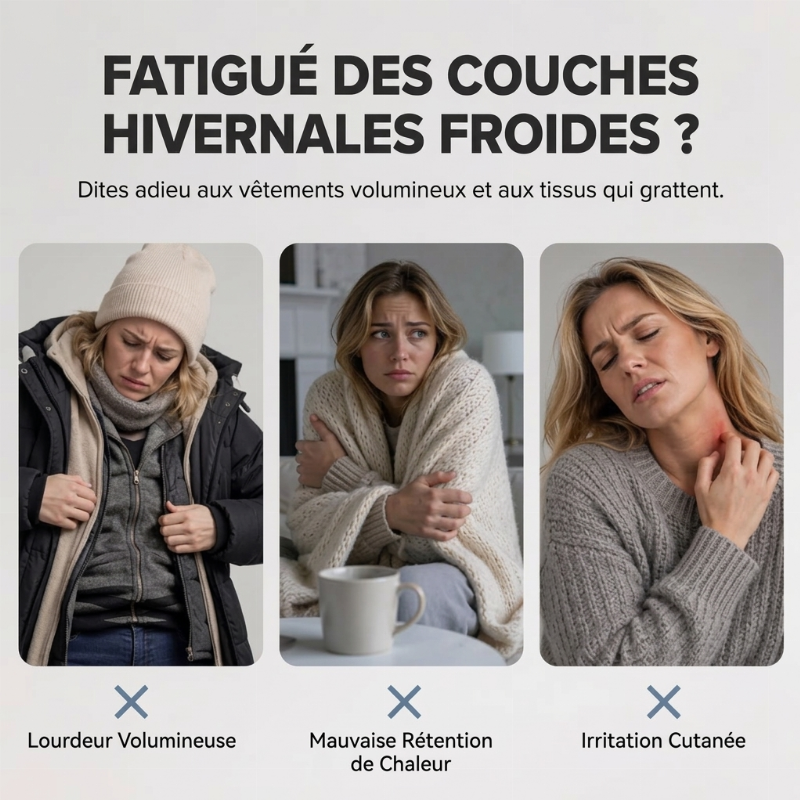 ✨ Sweat pelucheux demi-zip pour femme, polaire double face : facile à porter au quotidien 🧶
