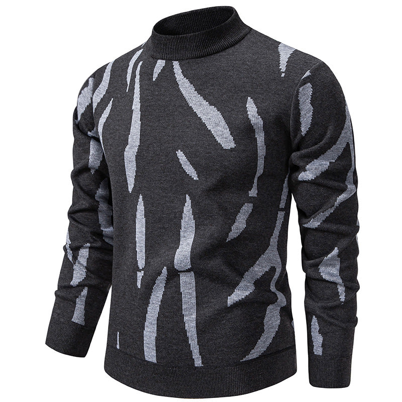 ✨ Pull col roulé pour homme, coupe slim et esprit casual : facile à porter au quotidien 🧶