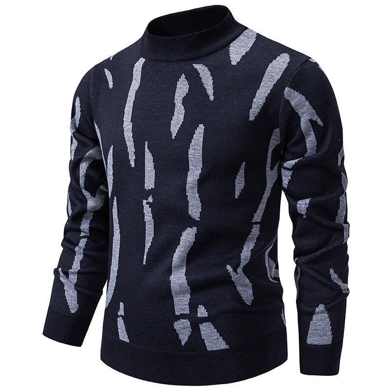✨ Pull col roulé pour homme, coupe slim et esprit casual : facile à porter au quotidien 🧶