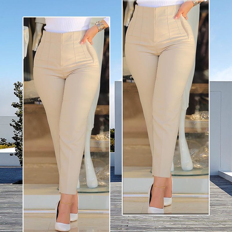 Pantalon Décontracté à La Mode pour Femmes - Cadeau Idéal
