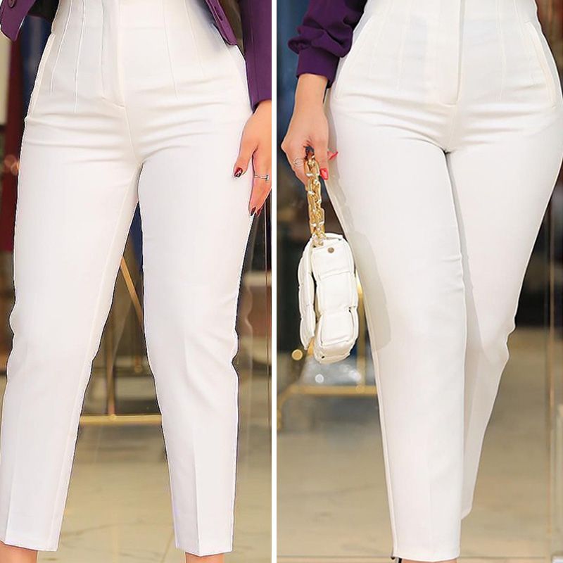 Pantalon Décontracté à La Mode pour Femmes - Cadeau Idéal