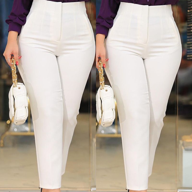 Pantalon Décontracté à La Mode pour Femmes - Cadeau Idéal
